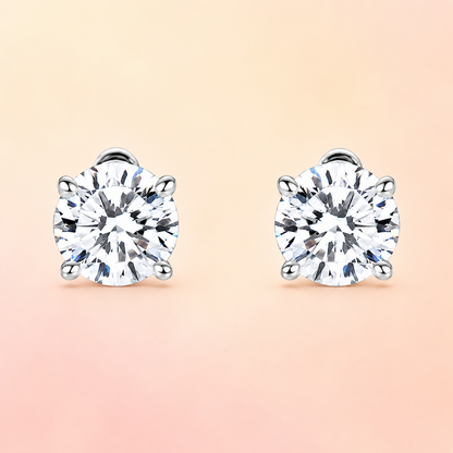 Round Diamond Studds
