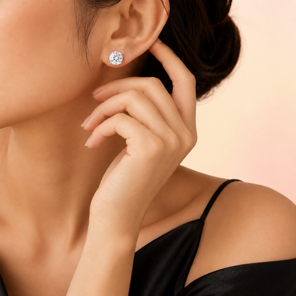 Round Diamond Studds