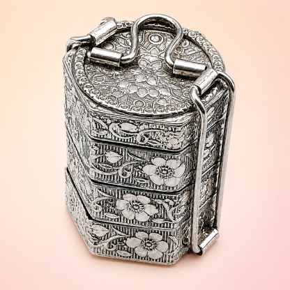 Silver Tiffin